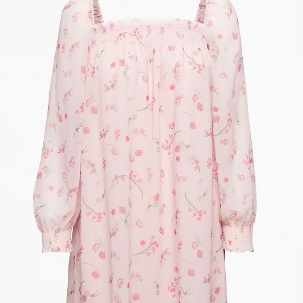Aritzia Alana Dress in Spring Medley Pink